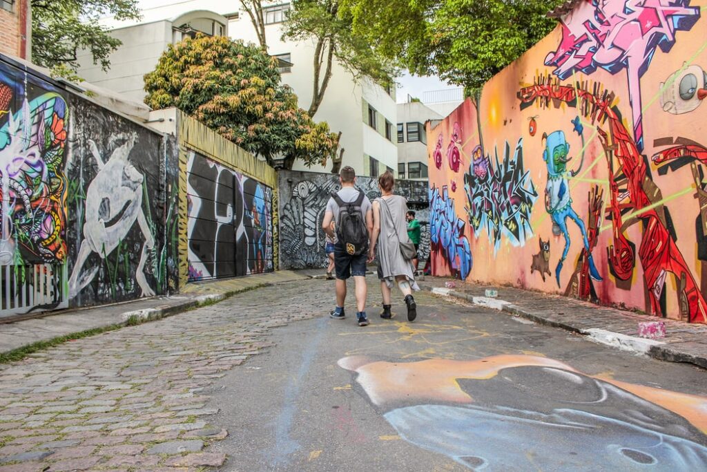 Arte de Rua (Street Art) In São Paulo Brasil